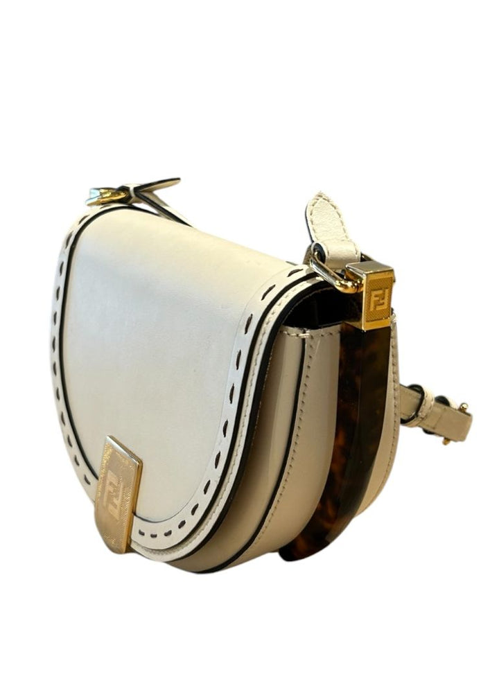Blanc FENDI Sacs, MOONLIGHT CROSSBODY