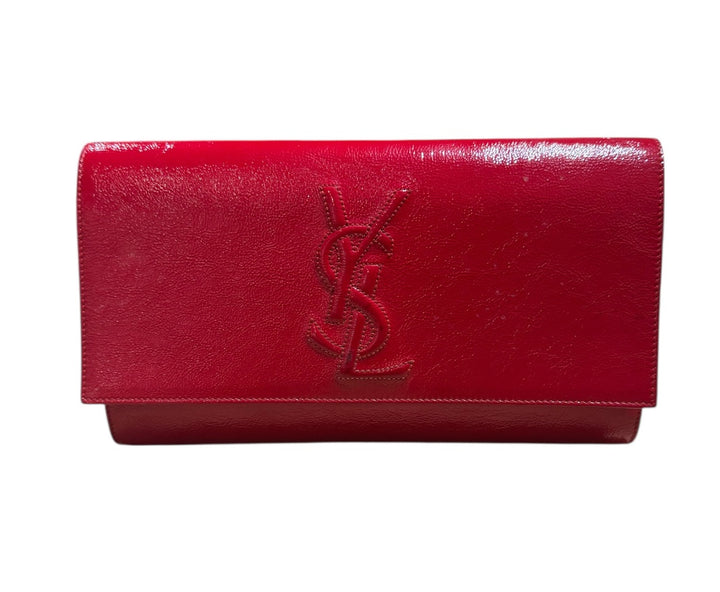 Rouge YVES SAINT LAURENT Sacs, BELLE DU JOUR CLUTCH