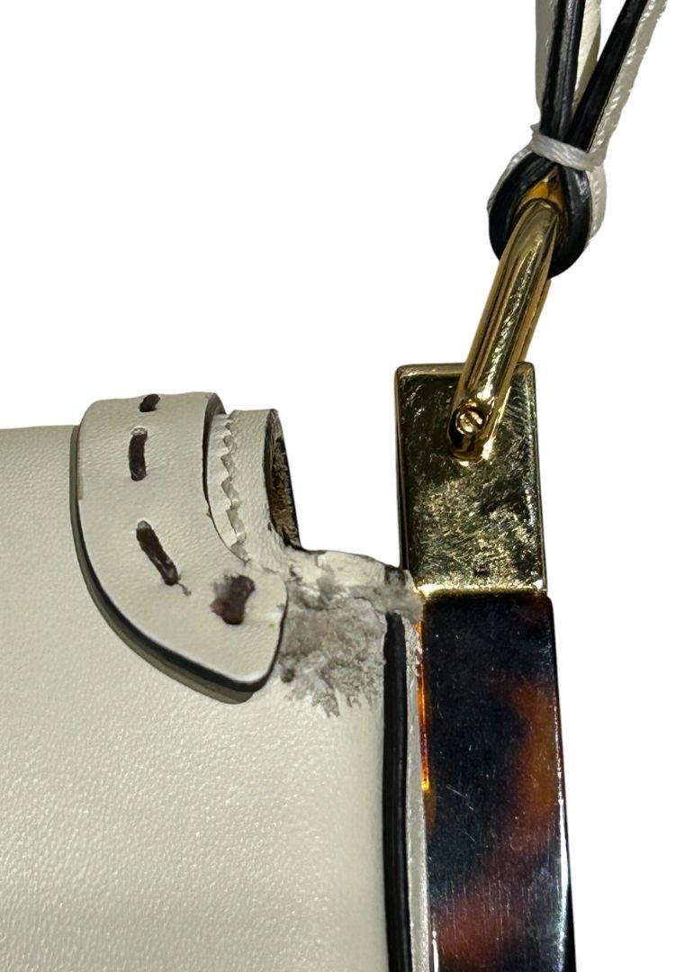 Blanc FENDI Sacs, MOONLIGHT CROSSBODY