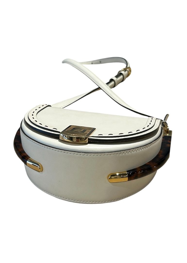 Blanc FENDI Sacs, MOONLIGHT CROSSBODY