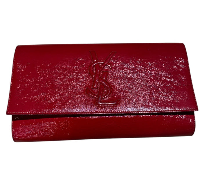 Rouge YVES SAINT LAURENT Sacs, BELLE DU JOUR CLUTCH
