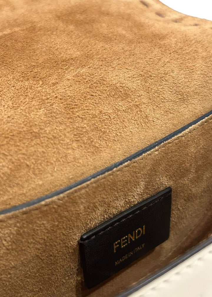 Blanc FENDI Sacs, MOONLIGHT CROSSBODY