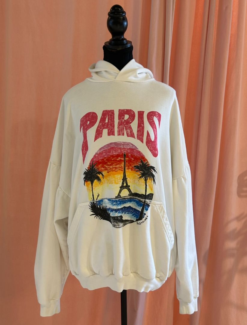 Blanc et Multi BALENCIAGA Sweatshirt, Grand/ TEL QUEL