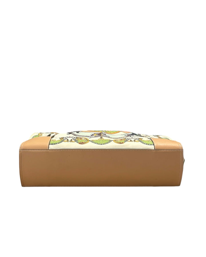 Blanc et Multi TORY BURCH Sacs, CAROUSEL MOTIF
