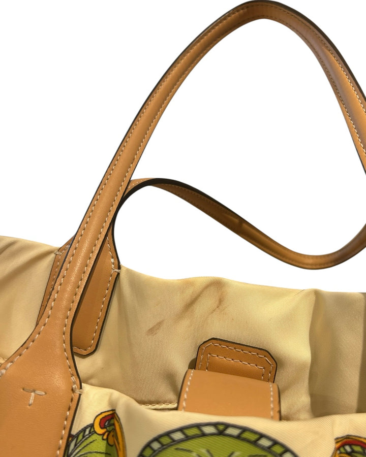 Blanc et Multi TORY BURCH Sacs, CAROUSEL MOTIF