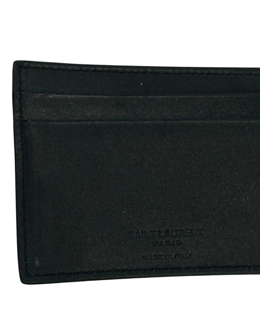 Noir YVES SAINT LAURENT portefeuilles