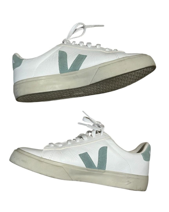 Blanc et vert d'eau VEJA Chaussures, 38 / US 7