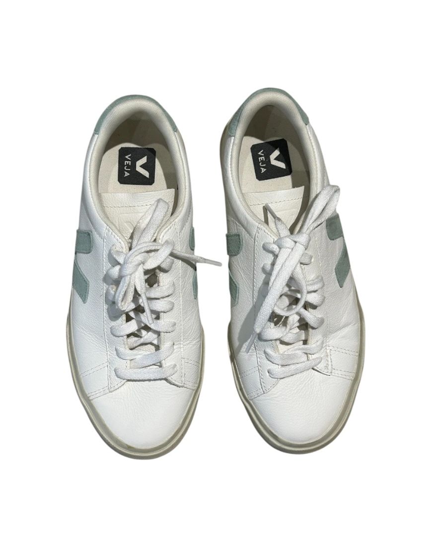 Blanc et vert d'eau VEJA Chaussures, 38 / US 7