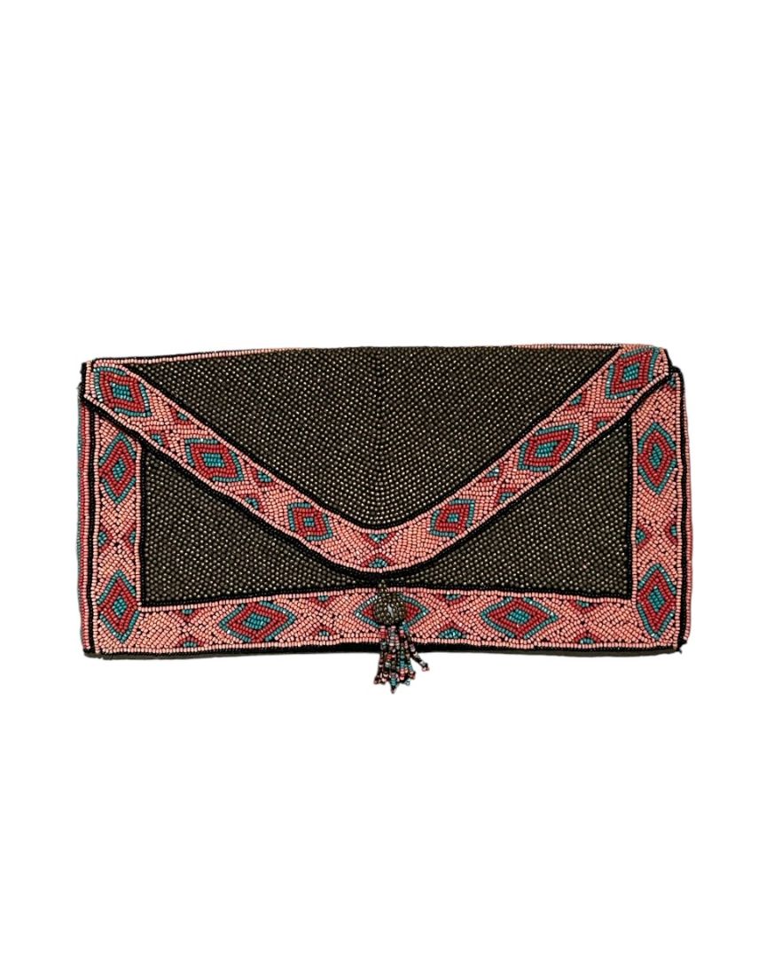 Or et roses, perles BASH Sacs, CLUTCH