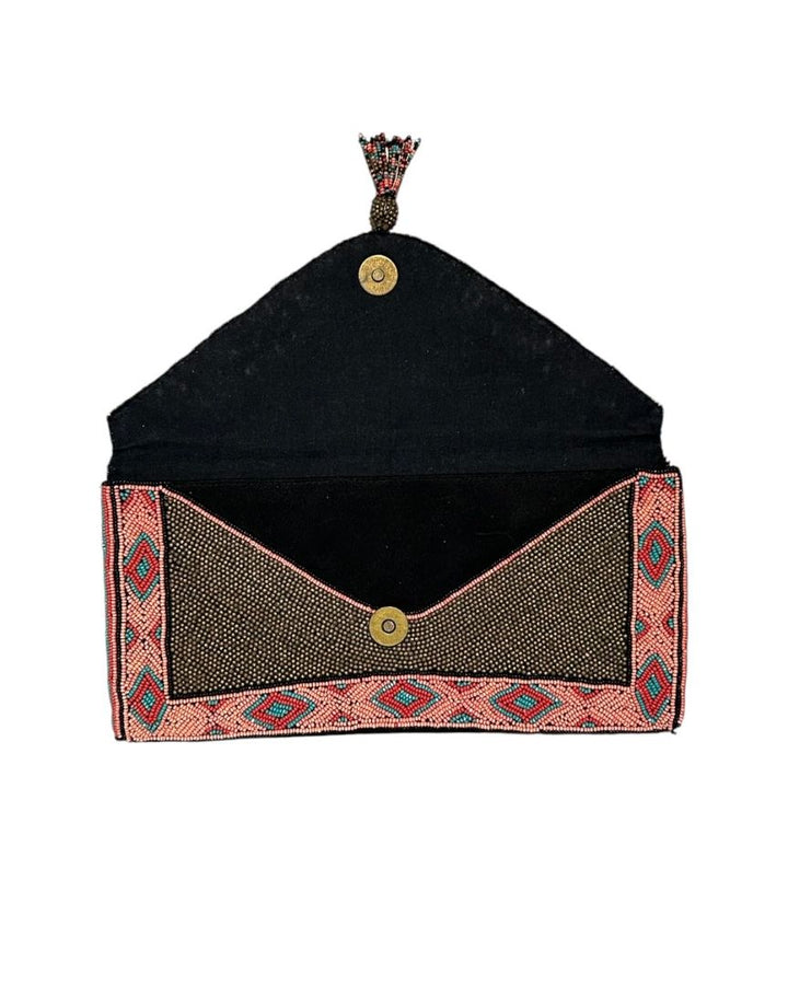 Or et roses, perles BASH Sacs, CLUTCH
