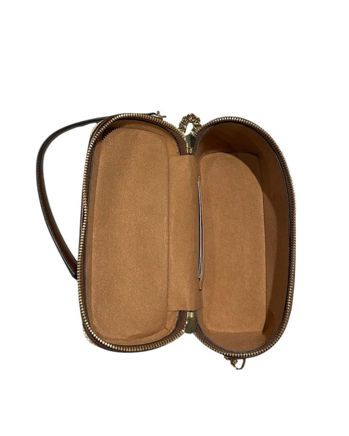 Brun et Beige STELLA MCCARTNEY Sacs, FALABELLA MINI RAFFIA TOTE