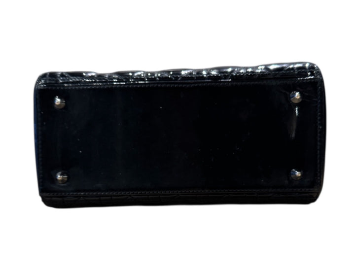 Noir CHRISTIAN DIOR Sacs, LADY  DIOR MEDIUM