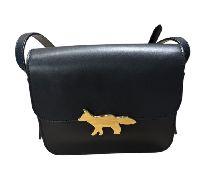 Noir et Or MAISON KITSUNE PARIS Sacs, EDIE CROSSBODY