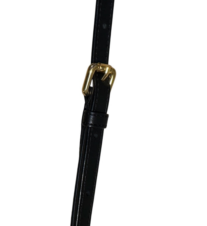 Noir et Or MAISON KITSUNE PARIS Sacs, EDIE CROSSBODY