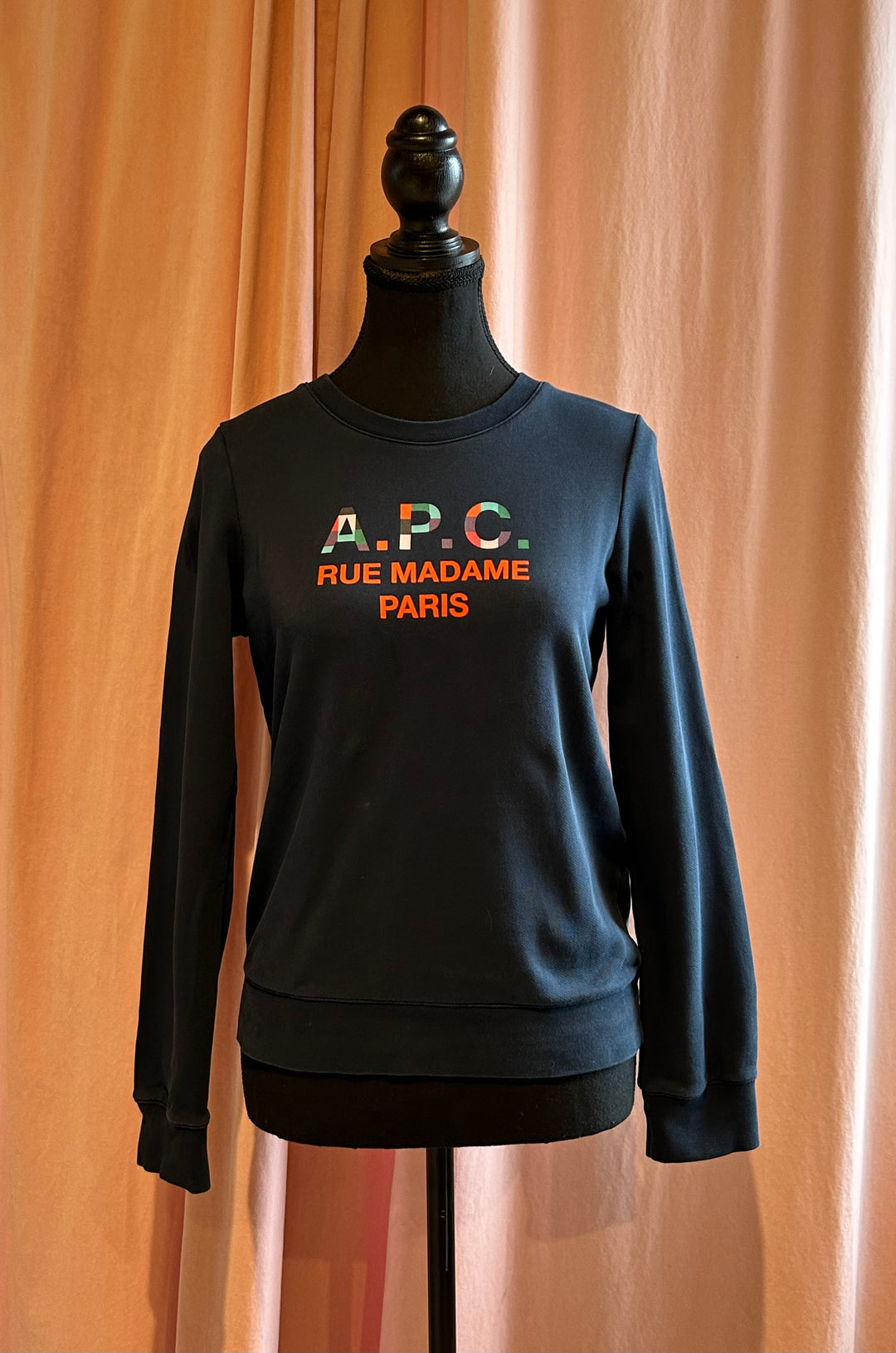 Bleu et multi A.P.C. rue madame Paris Tricots, Petit