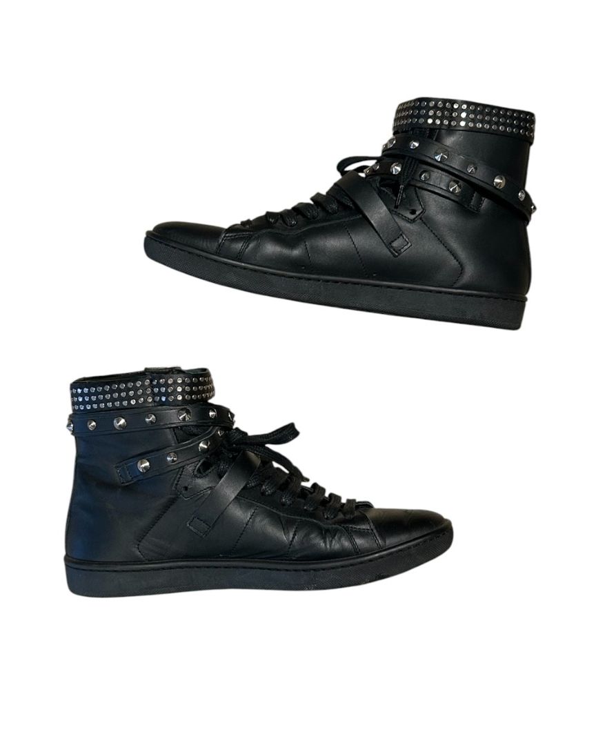 Noir SAINT LAURENT Paris Chaussures, 38
