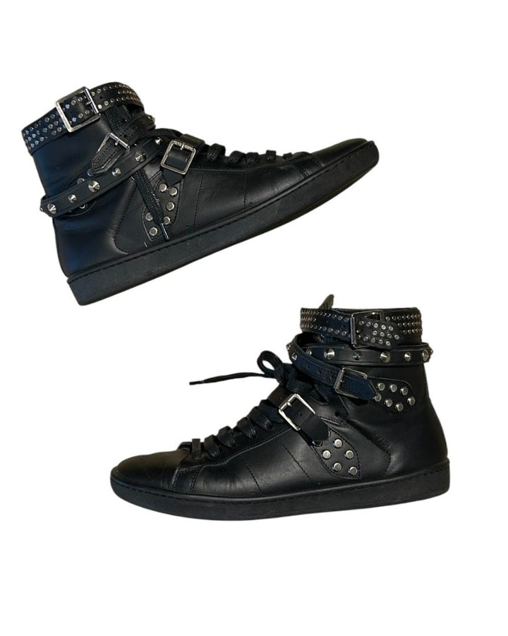 Noir SAINT LAURENT Paris Chaussures, 38