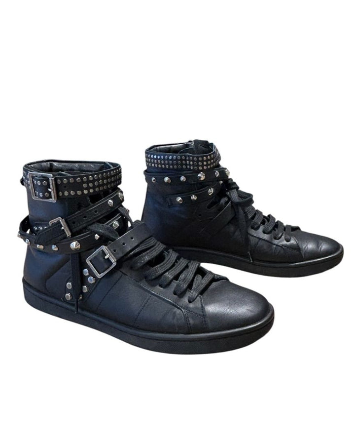 Noir SAINT LAURENT Paris Chaussures, 38