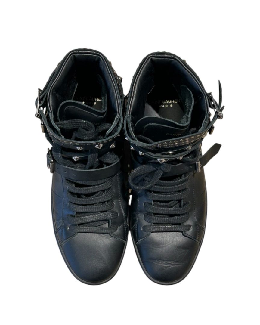 Noir SAINT LAURENT Paris Chaussures, 38