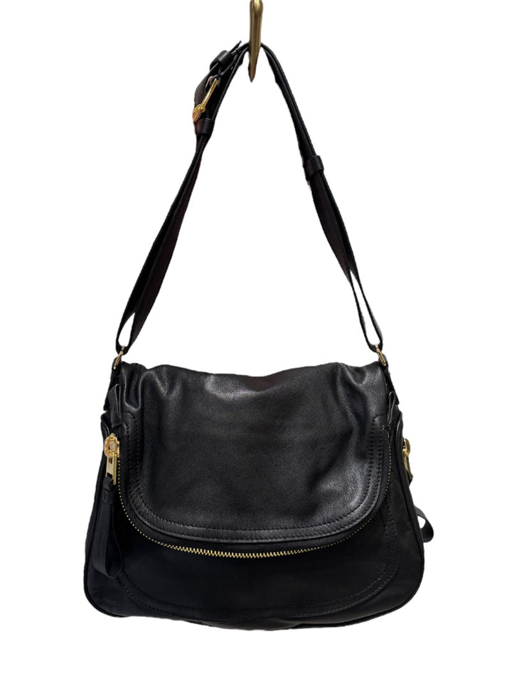 Noir TOM FORD Sacs, JENNIFER GRAINED LEATHER SHOULDER BAG