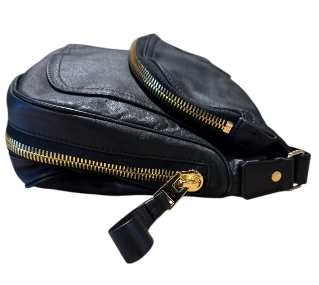Noir TOM FORD Sacs, JENNIFER GRAINED LEATHER SHOULDER BAG