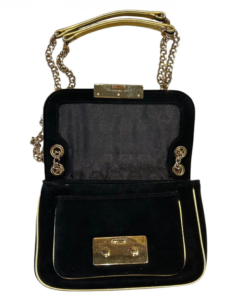 Noir et Or MICHAEL KORS COLLECTION Sacs