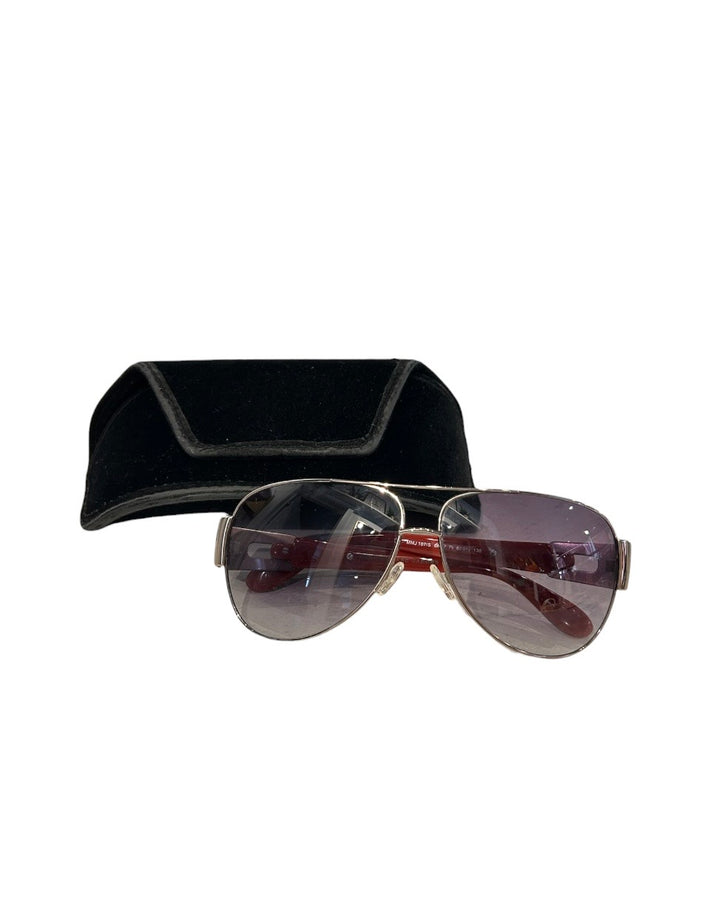argent et orange MARC JACOb Lunettes de Soleil, WITH CASE
