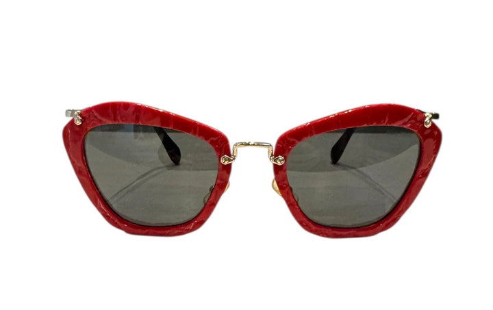 Rouge MIU MIU Lunettes de Soleil, NO CASE