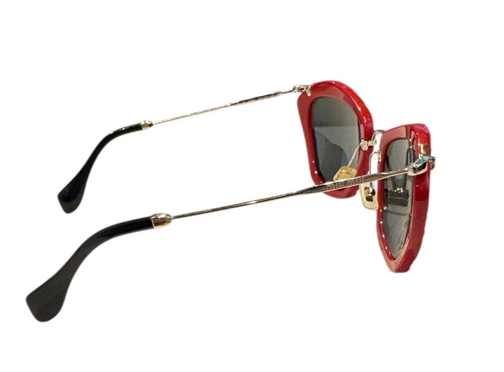 Rouge MIU MIU Lunettes de Soleil, NO CASE