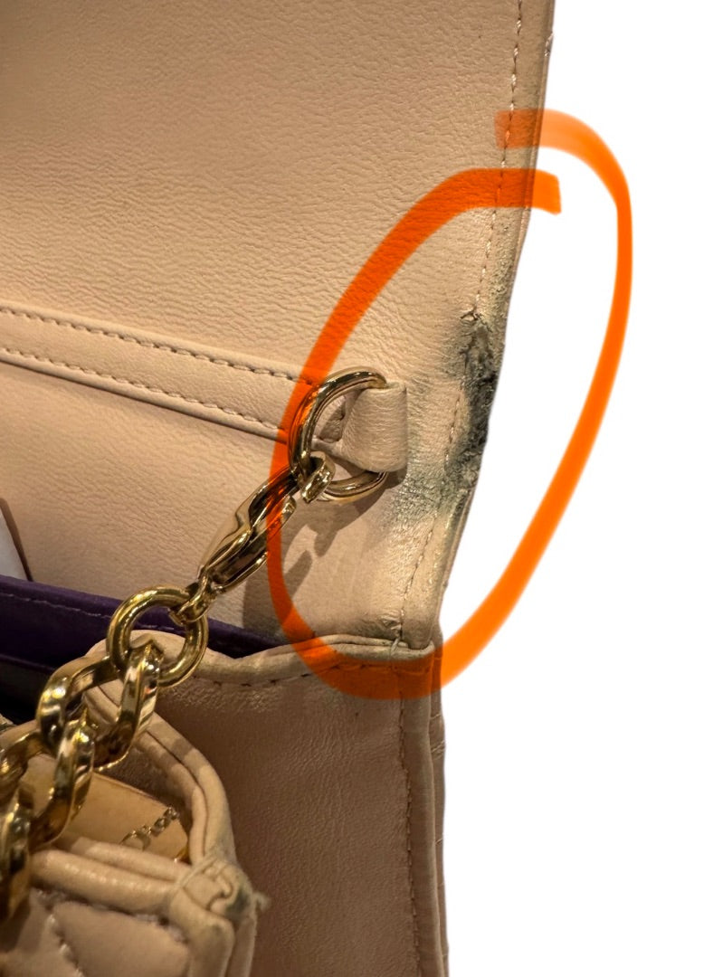 Beige CHRISTIAN DIOR Sacs, CANNAGE