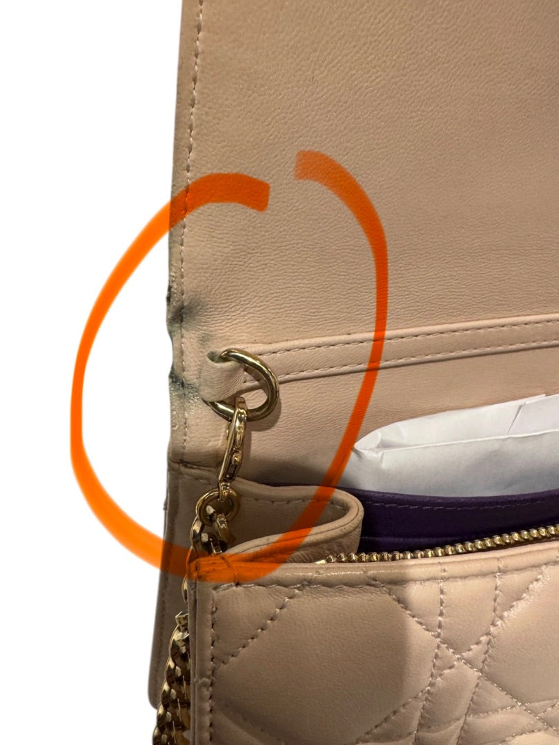 Beige CHRISTIAN DIOR Sacs, CANNAGE