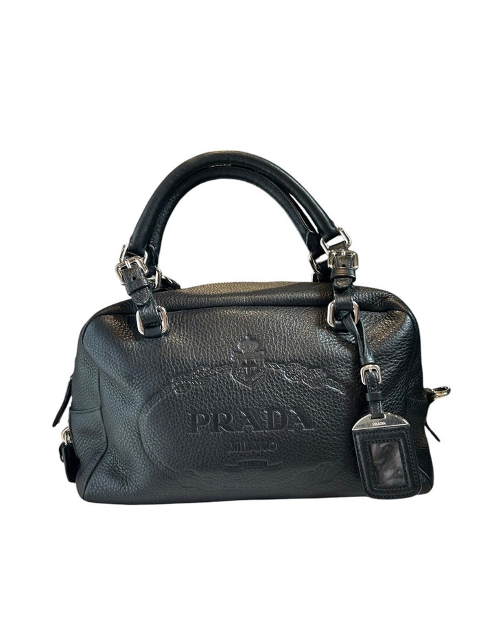 Noir et Argent PRADA Sacs, SATCHEL
