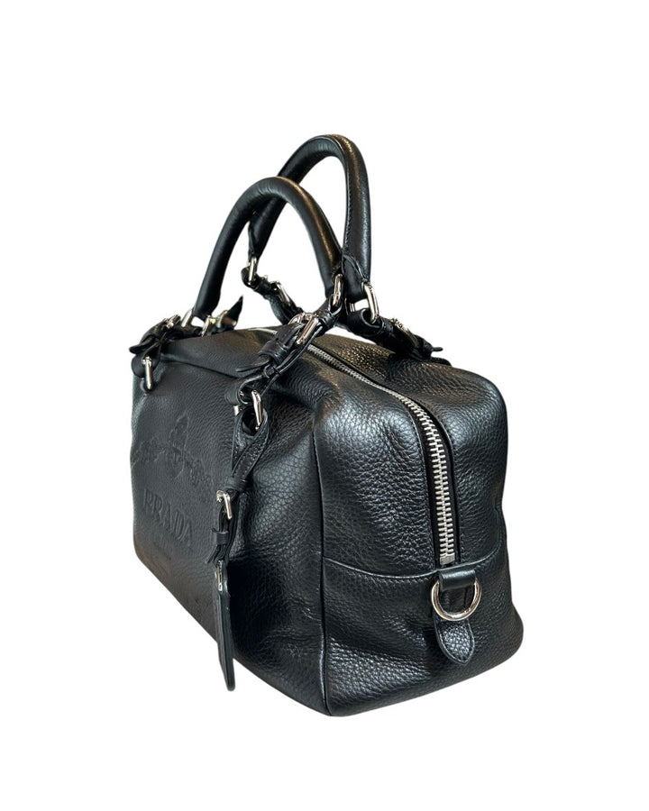 Noir et Argent PRADA Sacs, SATCHEL