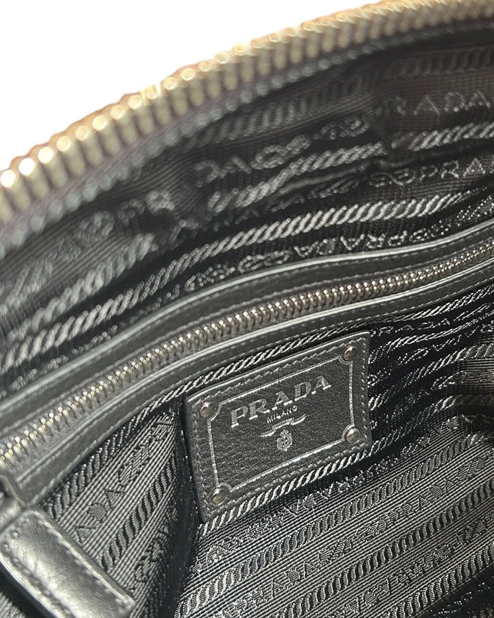 Noir et Argent PRADA Sacs, SATCHEL