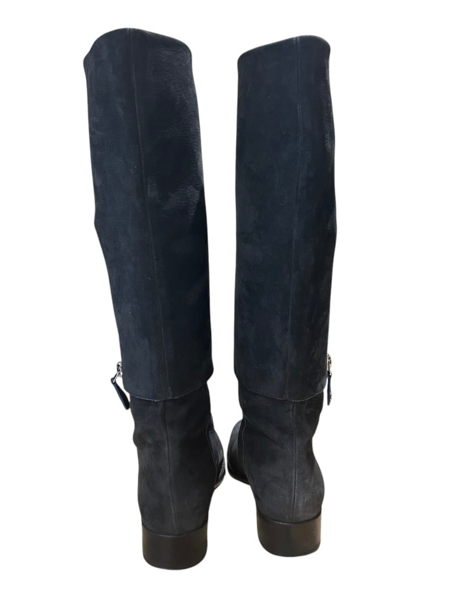 Noir CHANEL BOTTES, 38.5