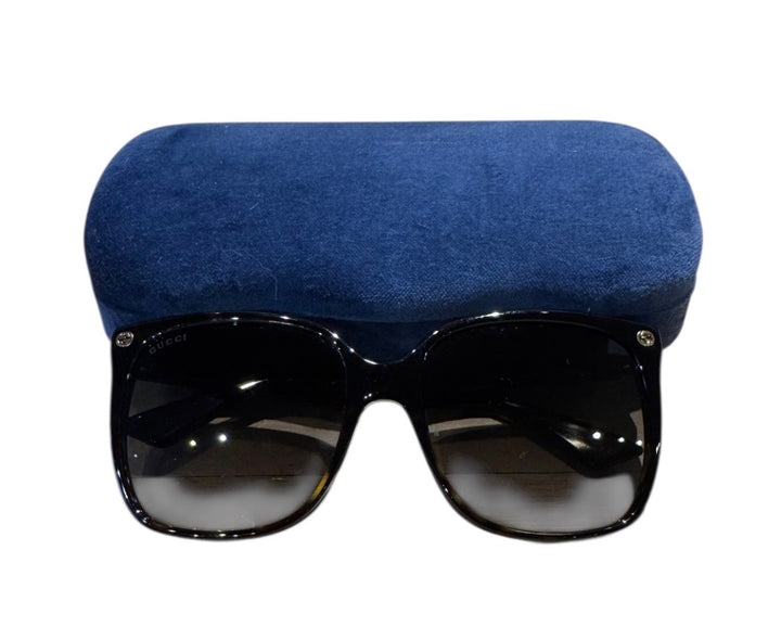 Tortoise GUCCI Lunettes de Soleil, INCLUDES CASE