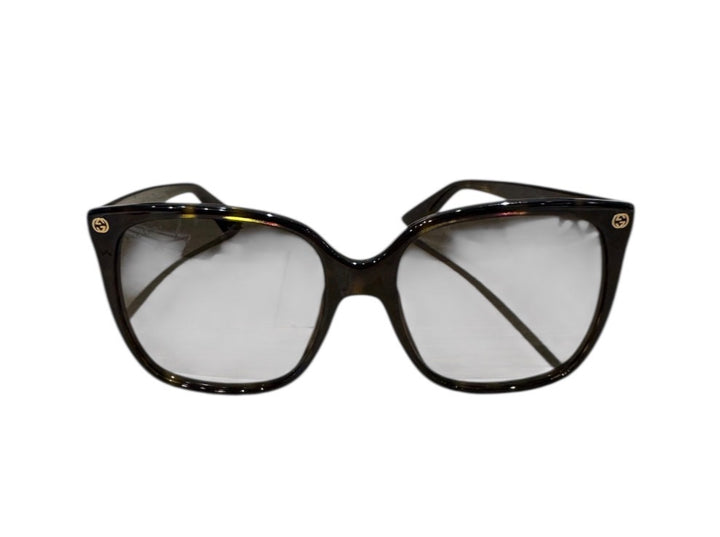 Tortoise GUCCI Lunettes de Soleil, INCLUDES CASE