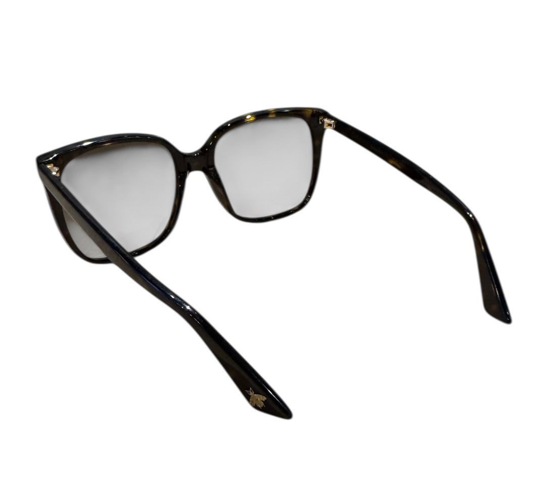 Tortoise GUCCI Lunettes de Soleil, INCLUDES CASE