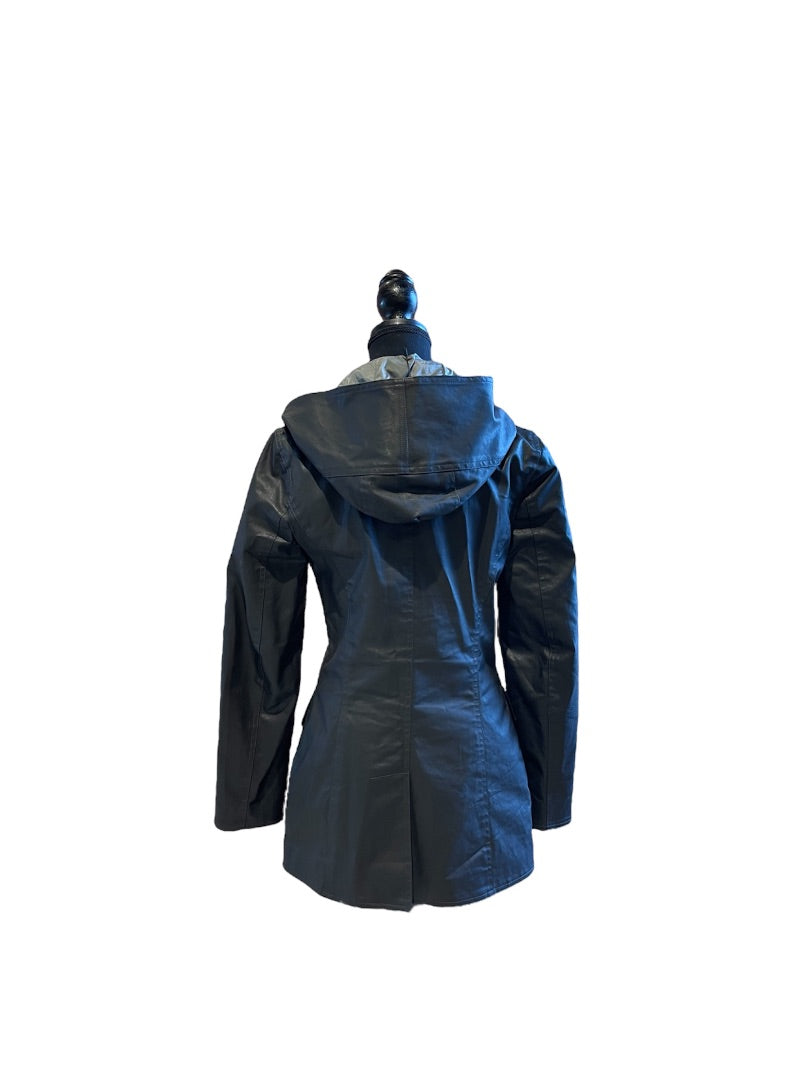 Manteau noir m0851, 4