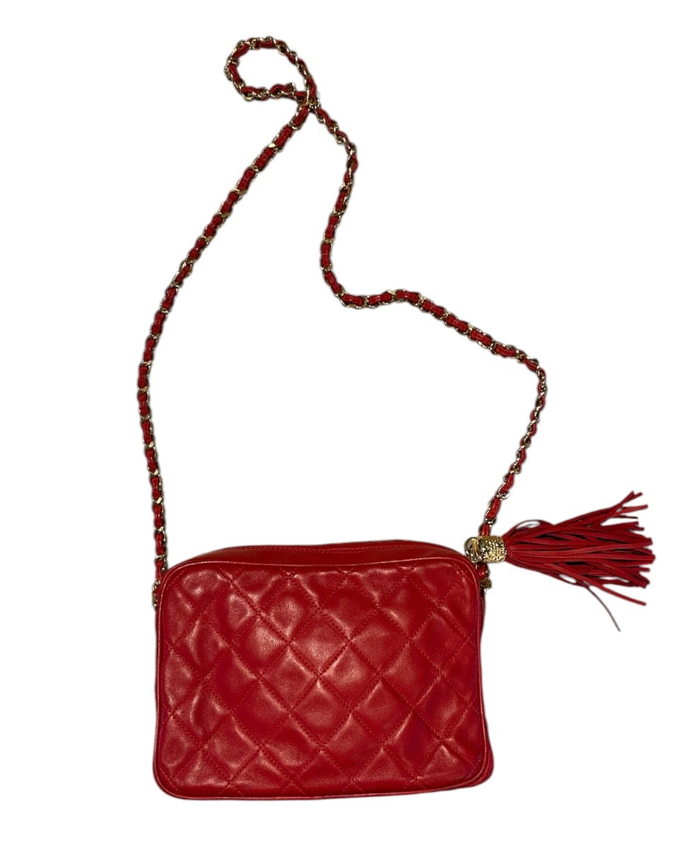 Rouge VINTAGE - MADE IN ITALY Sacs