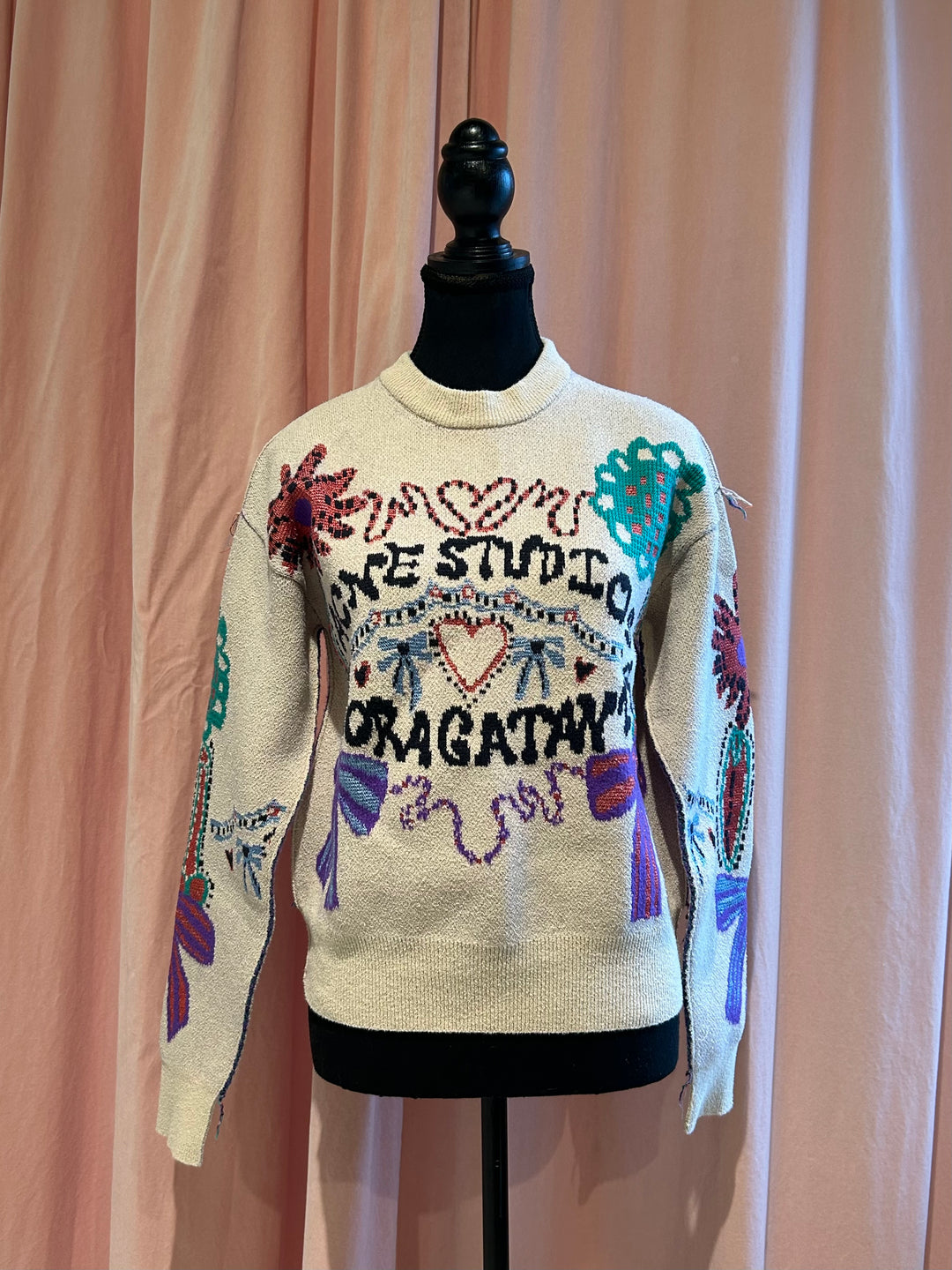 Blanc et multi ACNE STUDIOS Tricots, Petit