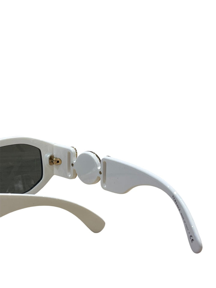 Blanc VERSACE Lunettes de Soleil