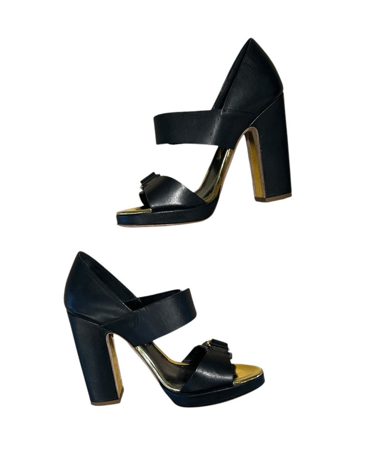 Noir et Or RUPERT SANDERSON LONDON Chaussures, 38