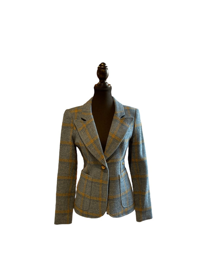 Blazer SMYTHE bleu et brun, 6