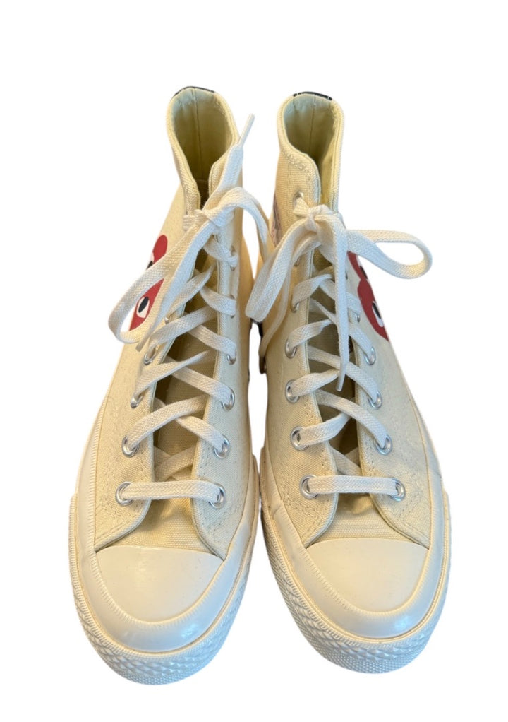 Blanc CONVERSE/COMME DES GARCONS SNEAKERS, 7