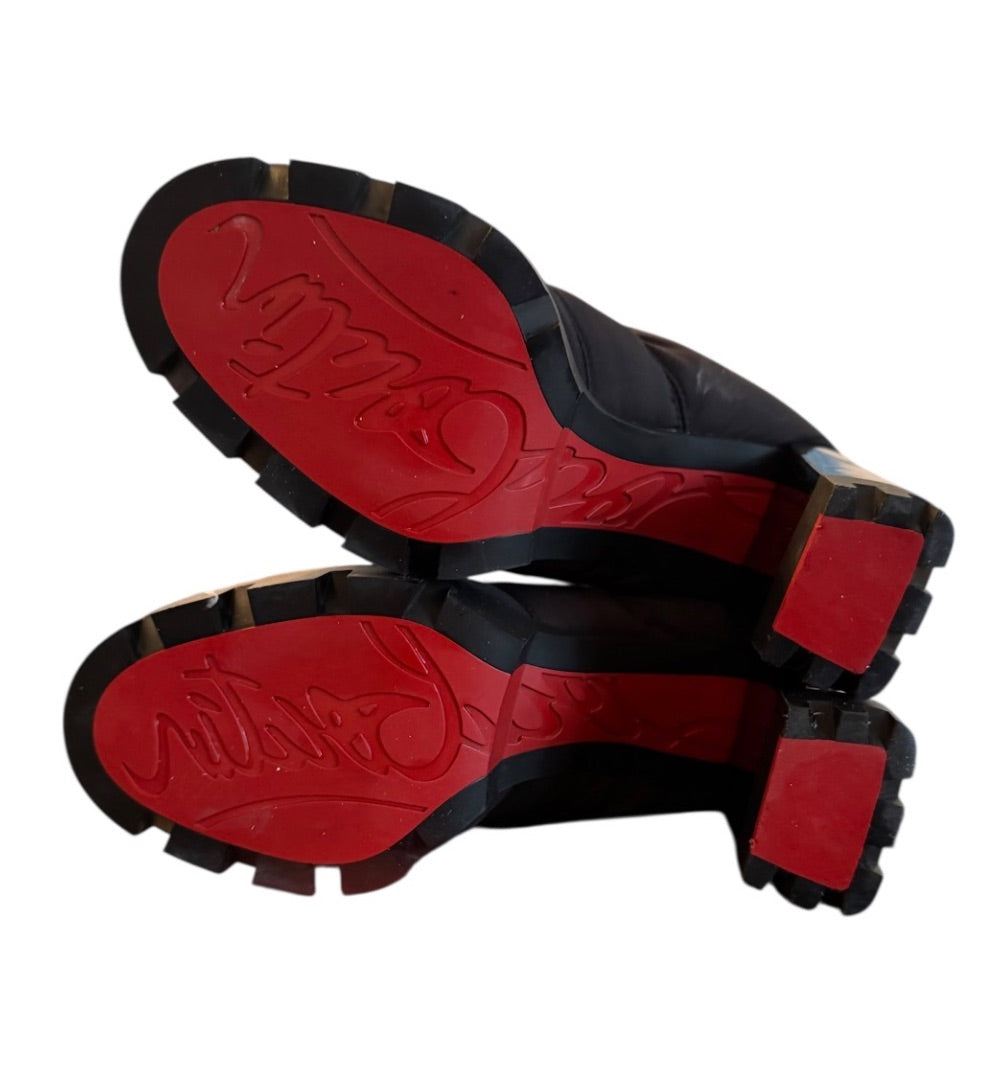 Noir CHRISTIAN LOUBOUTIN BOTTES, 37