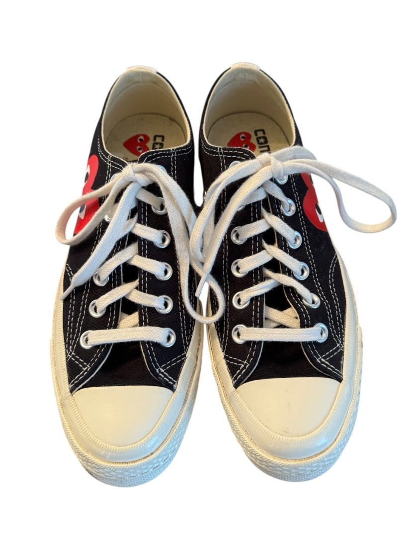 Noir CONVERSE/COMME DES GARCONS SNEAKERS, 7