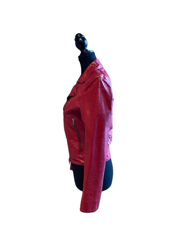 Manteau rouge m0851, 0