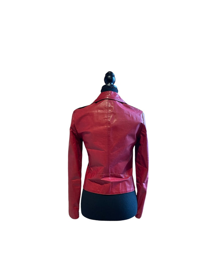 Manteau rouge m0851, 0