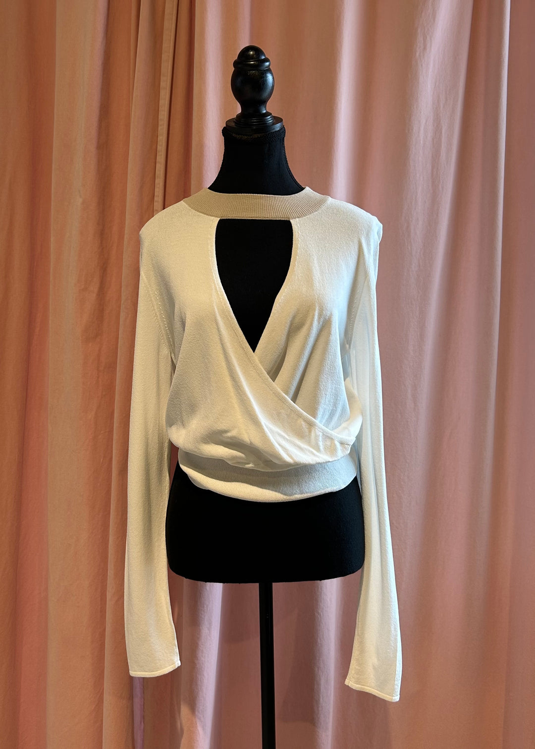Blanc SARAH PACINI Tricots, Petit